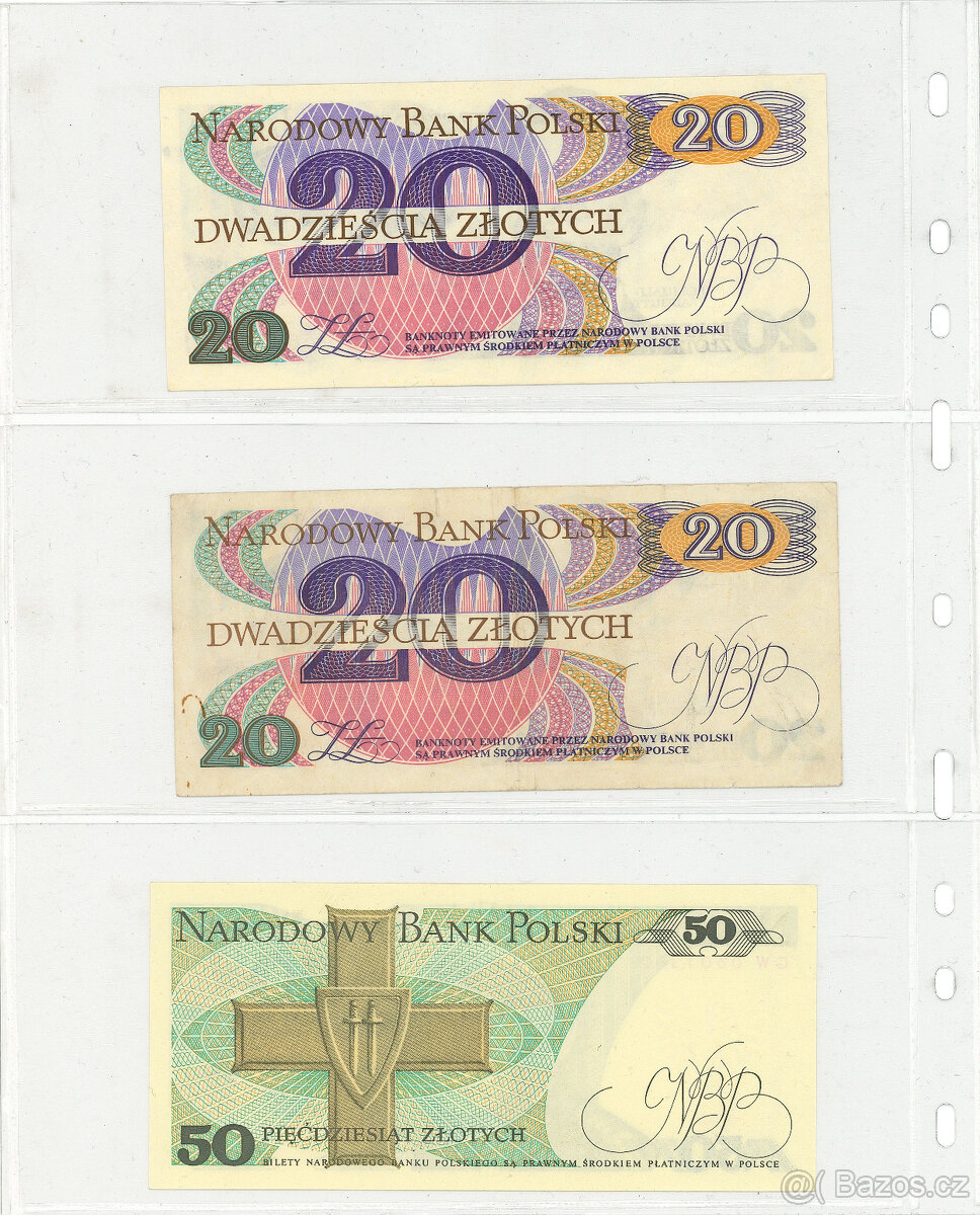 Plný šanon mix bankovek celý svět - Konvolut - sbírka - 9