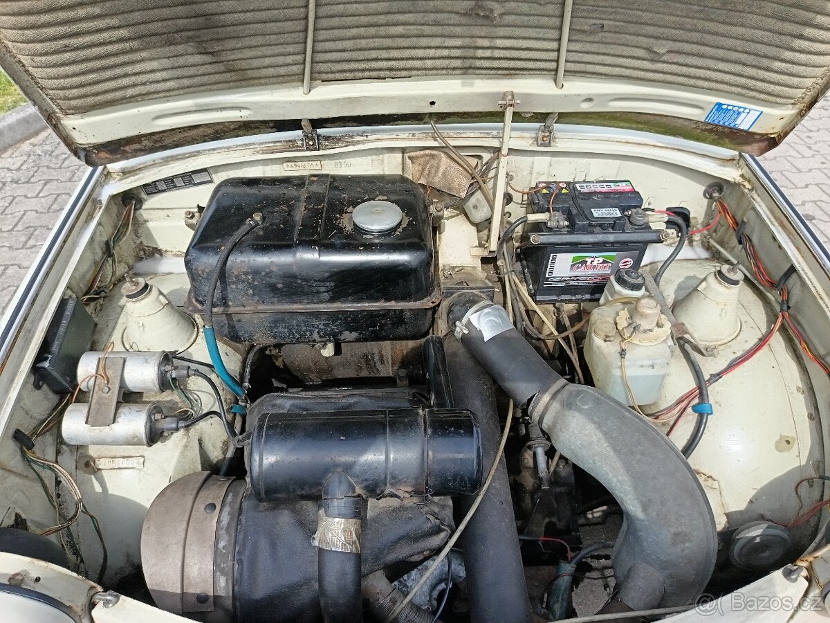 Trabant 601combi Doklady německé na Přihlášení - 9