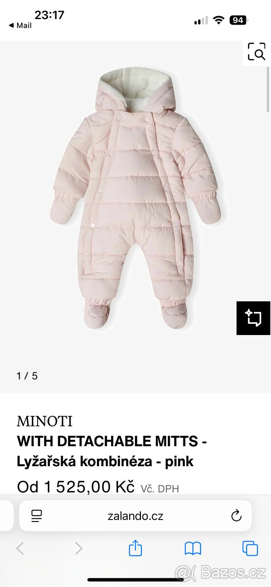 Zimní kombinéza/overal Minoti - 9