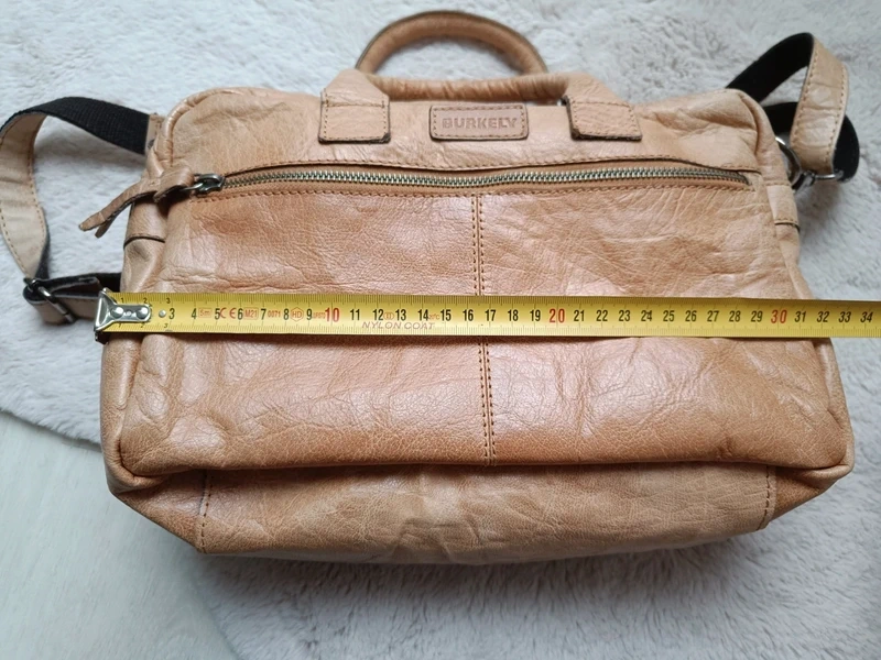 Kožená taška Burkely, unisex - nová - 9