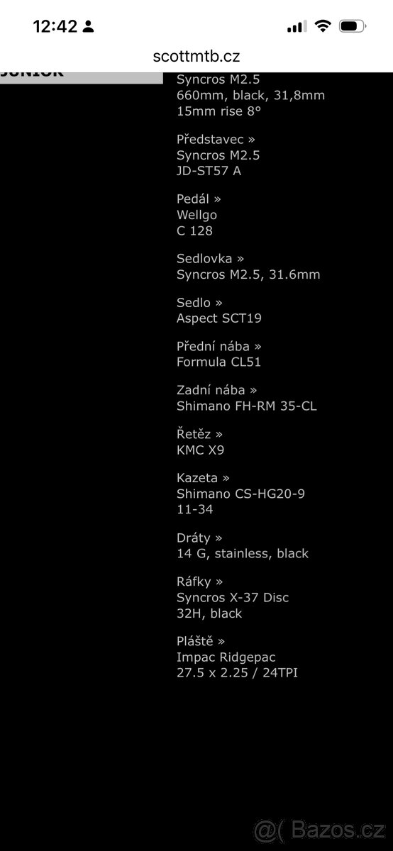 Scott Aspect 740, vel. M - 9