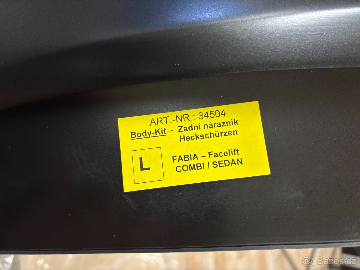 Body kit Škoda Fabia 1 (facelift) r.v. 04-07 - 9