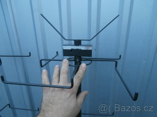 Stojan obchodní věšák kovový moderní 3 kusy po 399 kč - 9