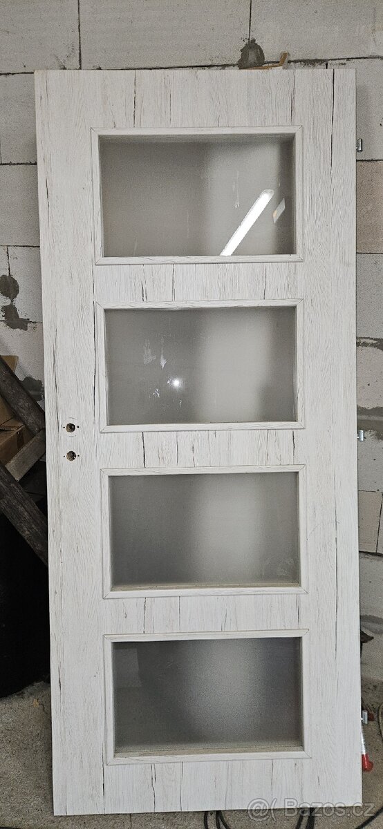 2x dveře s obložkami Hornbach dub sněžný - 9