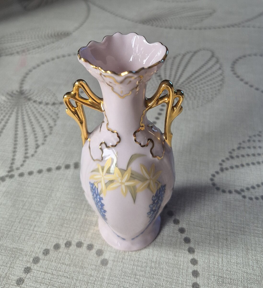 Růžový porcelán H&C Czech - 9