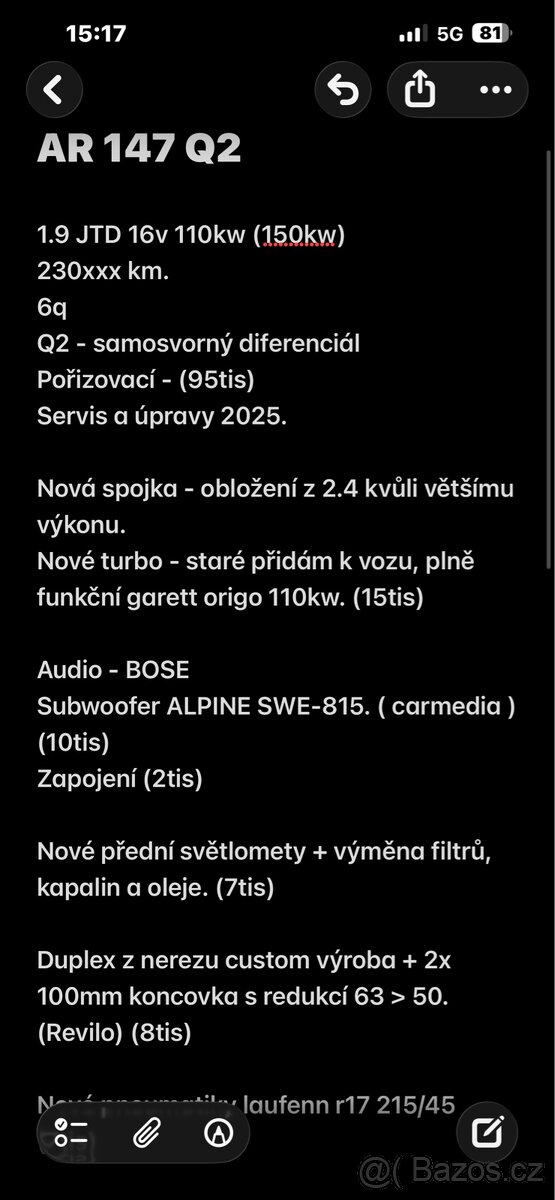 Alfa Romeo 147 Q2 - 9