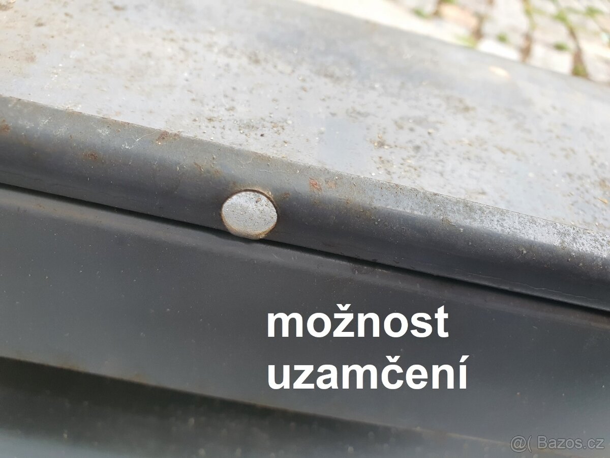 plechová bedna na nářadí retro ČSSR - 9