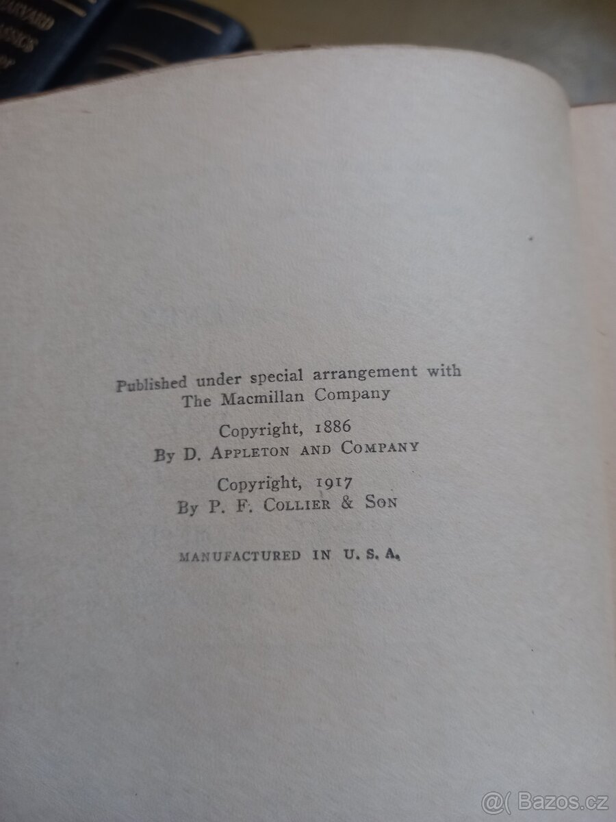 HARVARD CLASSICS 1917 - 9