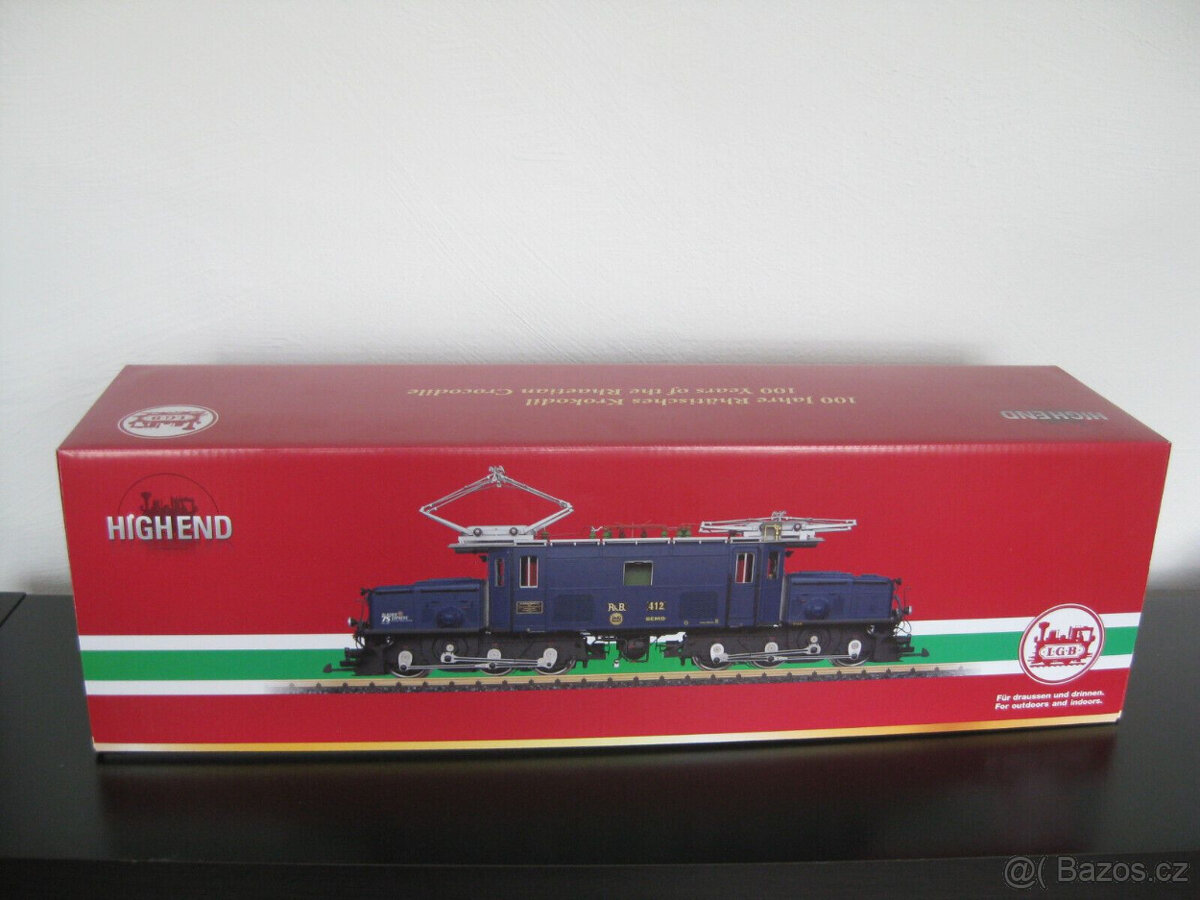 LGB 26602 Elektrická lokomotiva Ge 66 I, rozchod G - 9