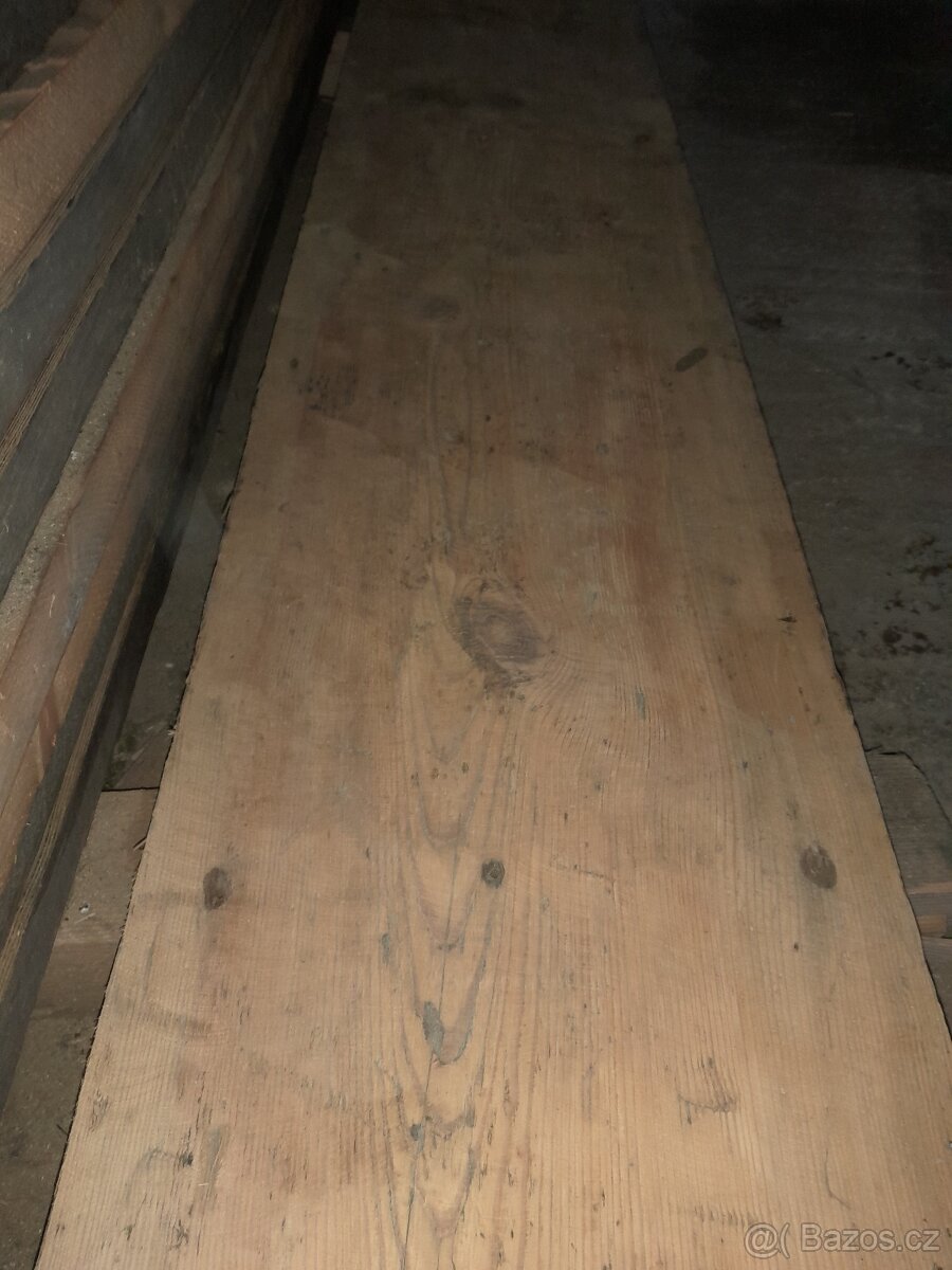 Prodám extra široké podlahové fošny. - 9