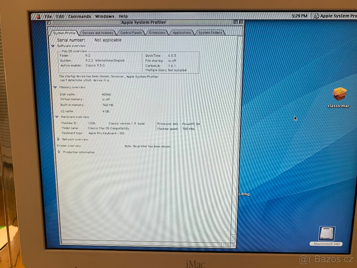 Apple iMac 15 inch all in one G4 "lampička" - 9