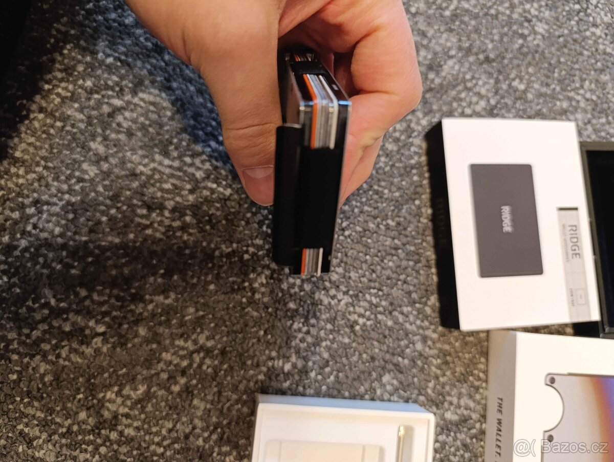 Ridge Wallet Burnt titanium - 9