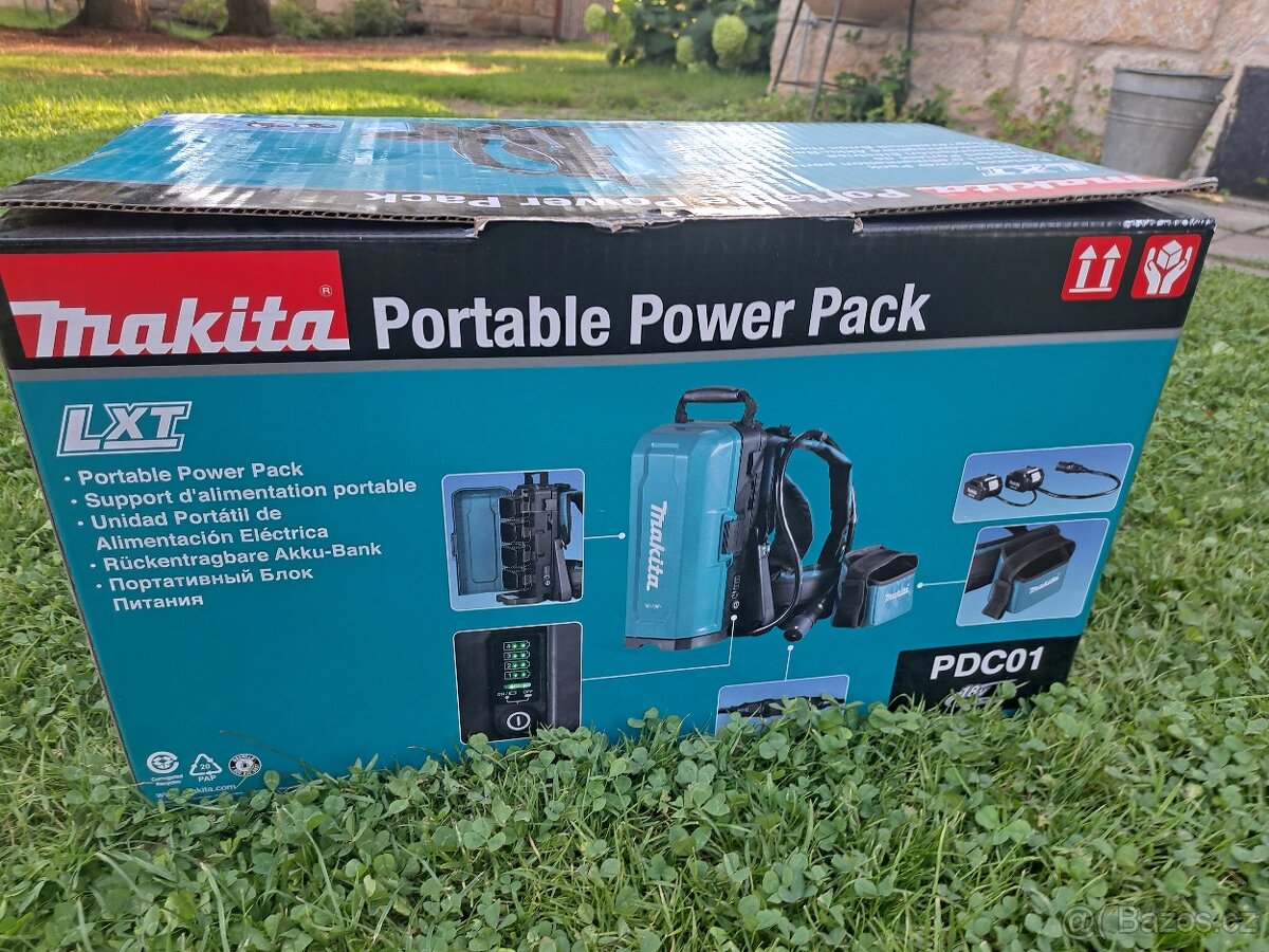 Makita 191A64-batoh pro 4ks akumulátoru,pro PDC01 - 9