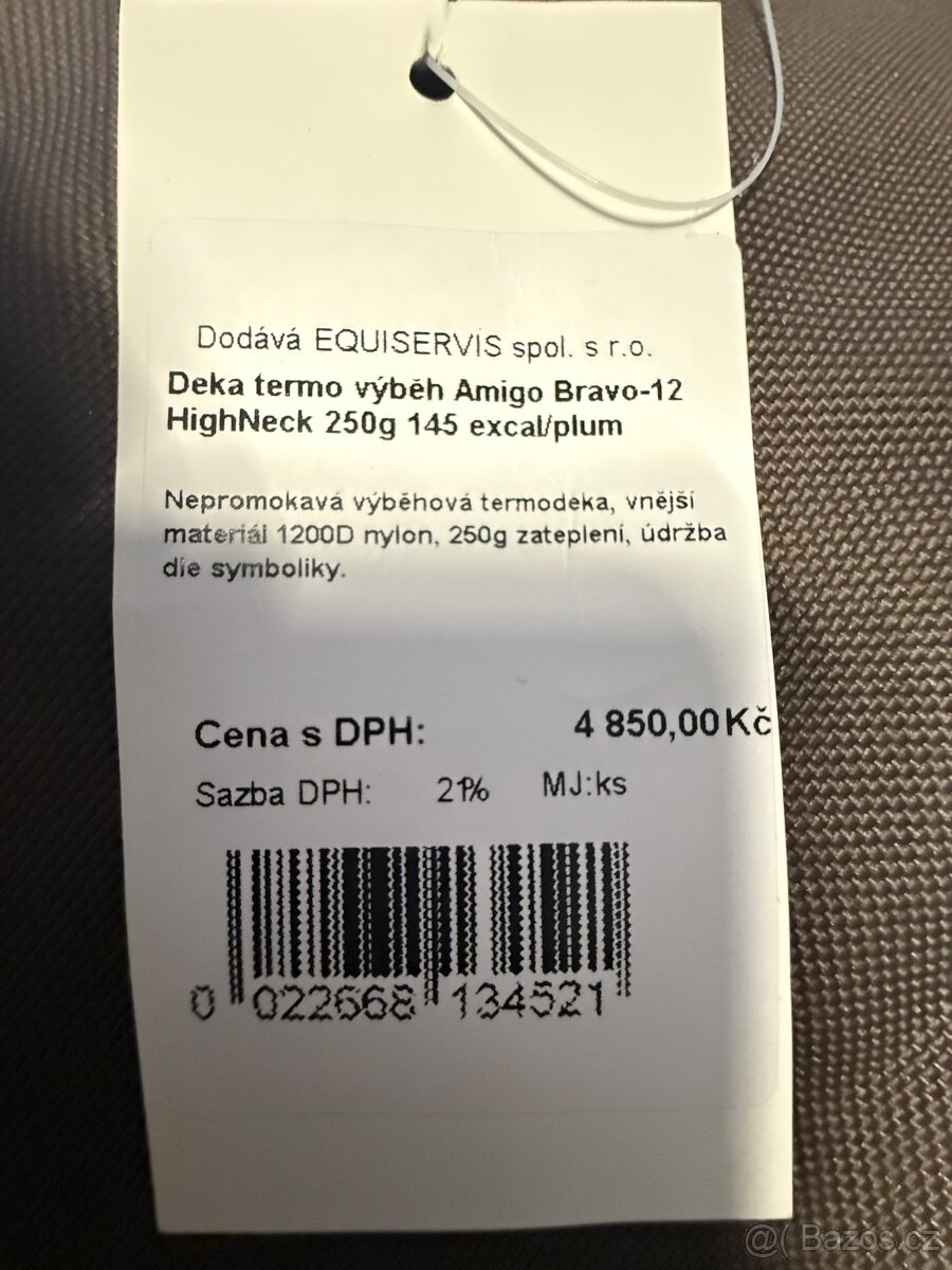 Výběhová deka Amigo 250g, 145 cm - 9