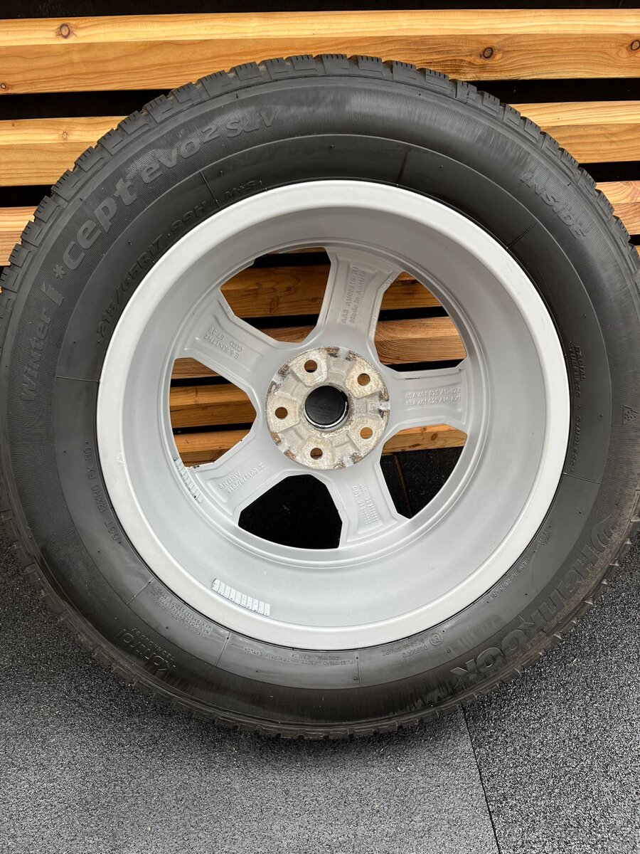 Alu originální kola Audi Q3 5x112❄️ - 9