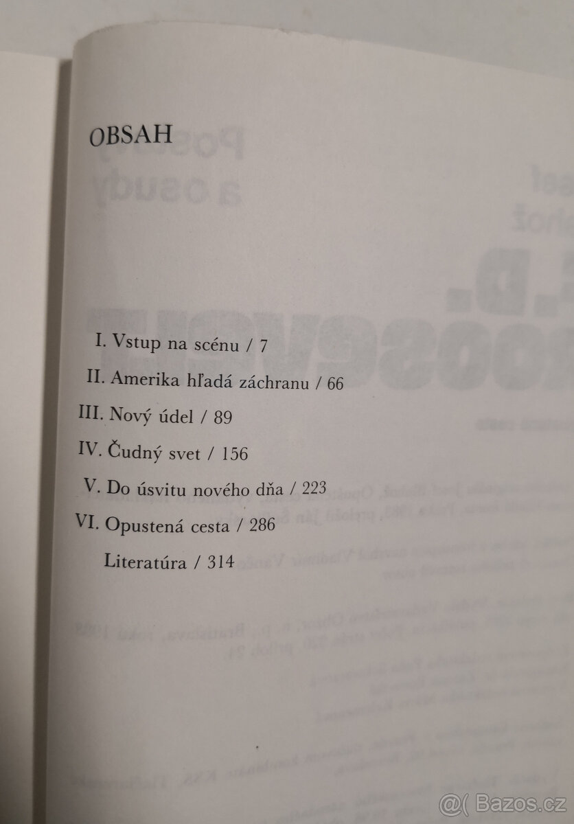 Blahož Josef - Roosevelt F.D. - 9