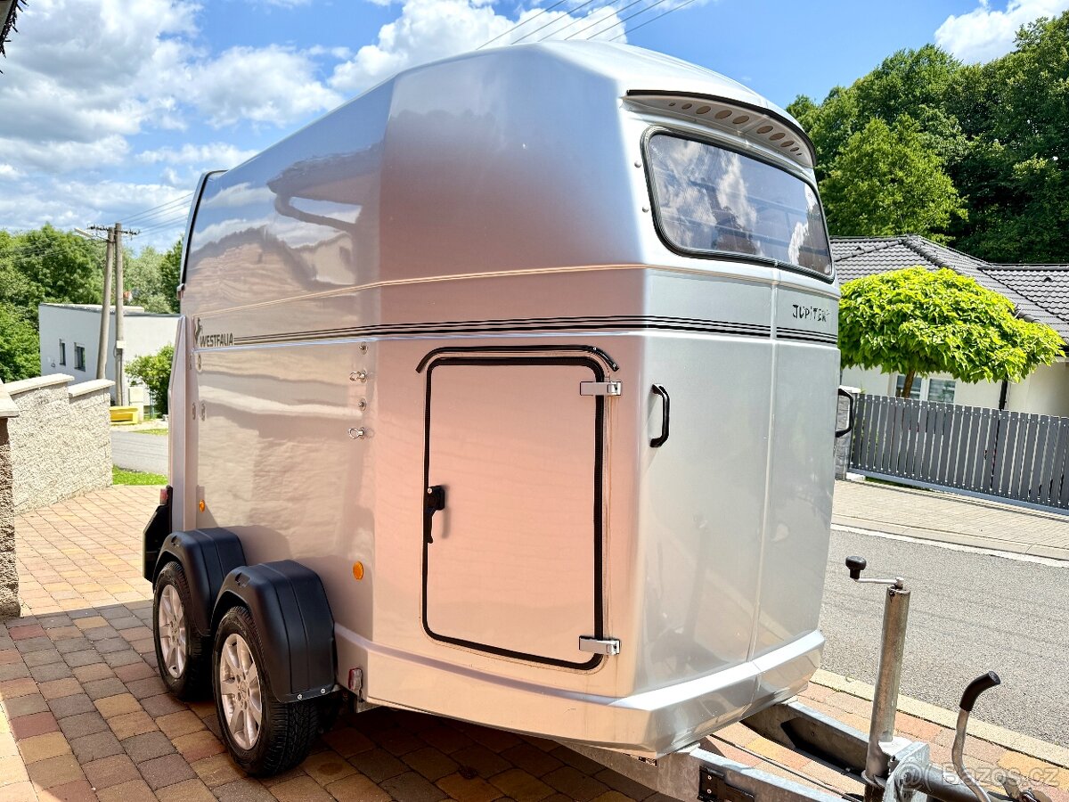 Dohoda možná- PRODÁM PŘÍVĚS PRO DVA KONĚ WESTFALIA JUPITER - 9
