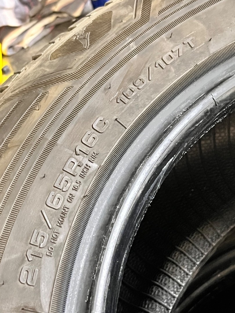 215/65 R16C 109/107T celoroční pneu GoodYear/ Alpský symbol - 9