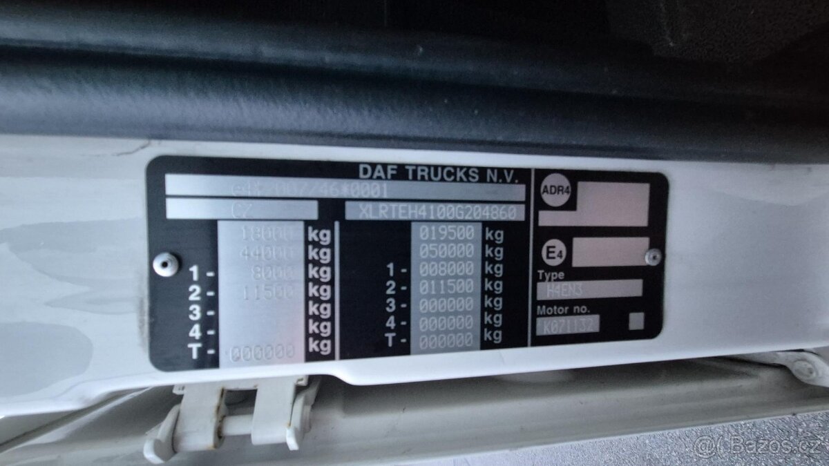 DAF XF 450 FT LOW DECK SSC EURO 6 - 9