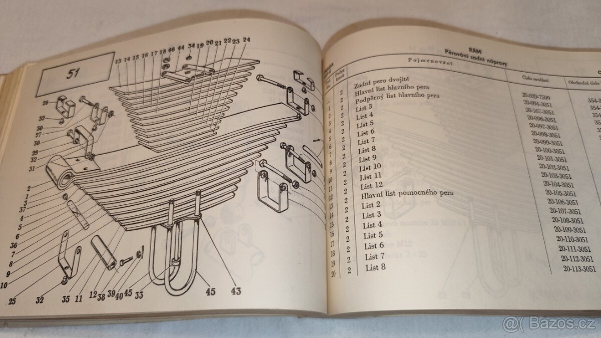 Praga S5T - katalog náhradních dílů - 9