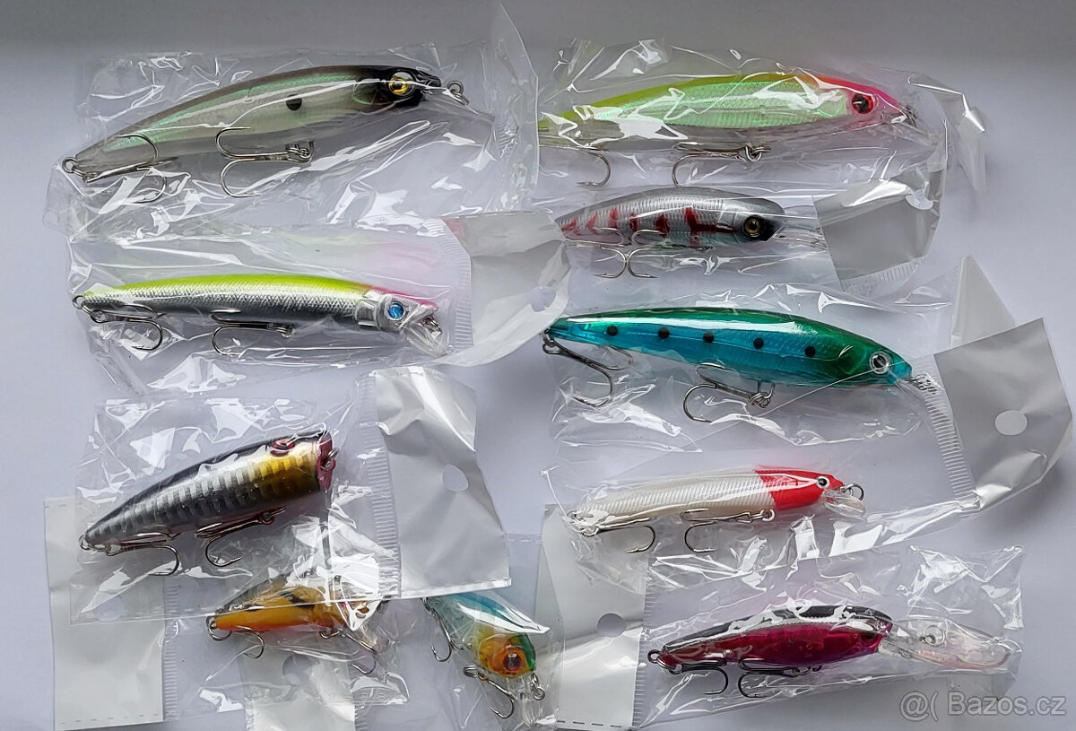 Rybarske potreby - sada mix voblerov - 9