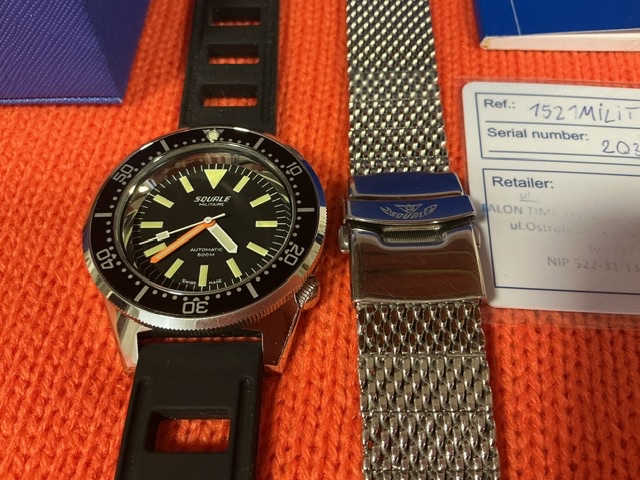 Hodinky squale military 1521 automatic 500wr - 9