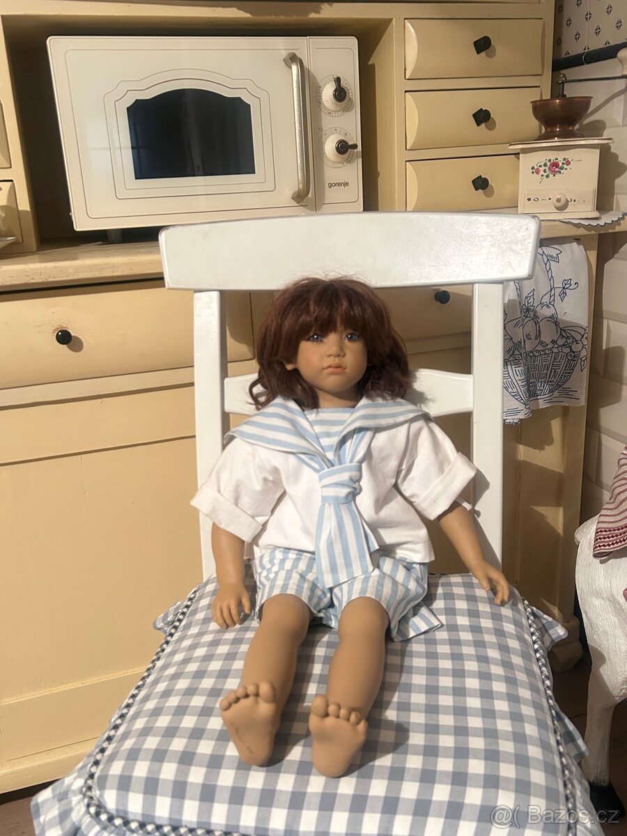 Sběratelská panenka Annette Himstedt Enzo, 65 cm - 9