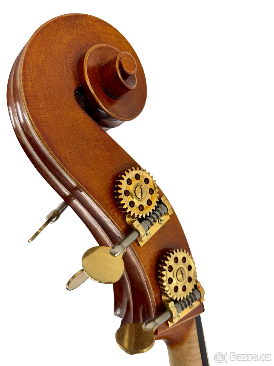 Mistrovský kontrabas 3/4 model Gasparo da Salò - 9