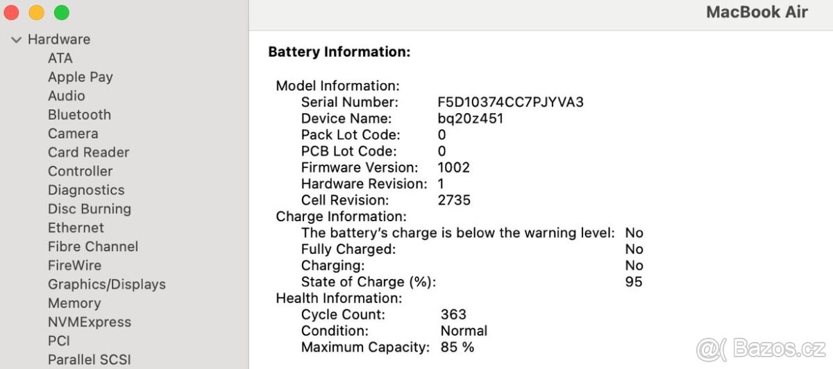 MacBook Air 13” (M1, 8 GB RAM, 512 GB SSD) - 9
