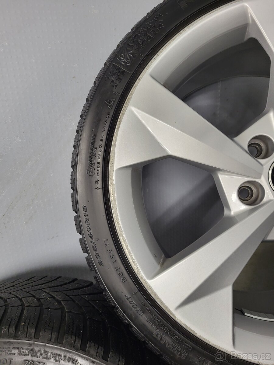 Originál 18" Audi A3 5x112 VW Škoda - 9