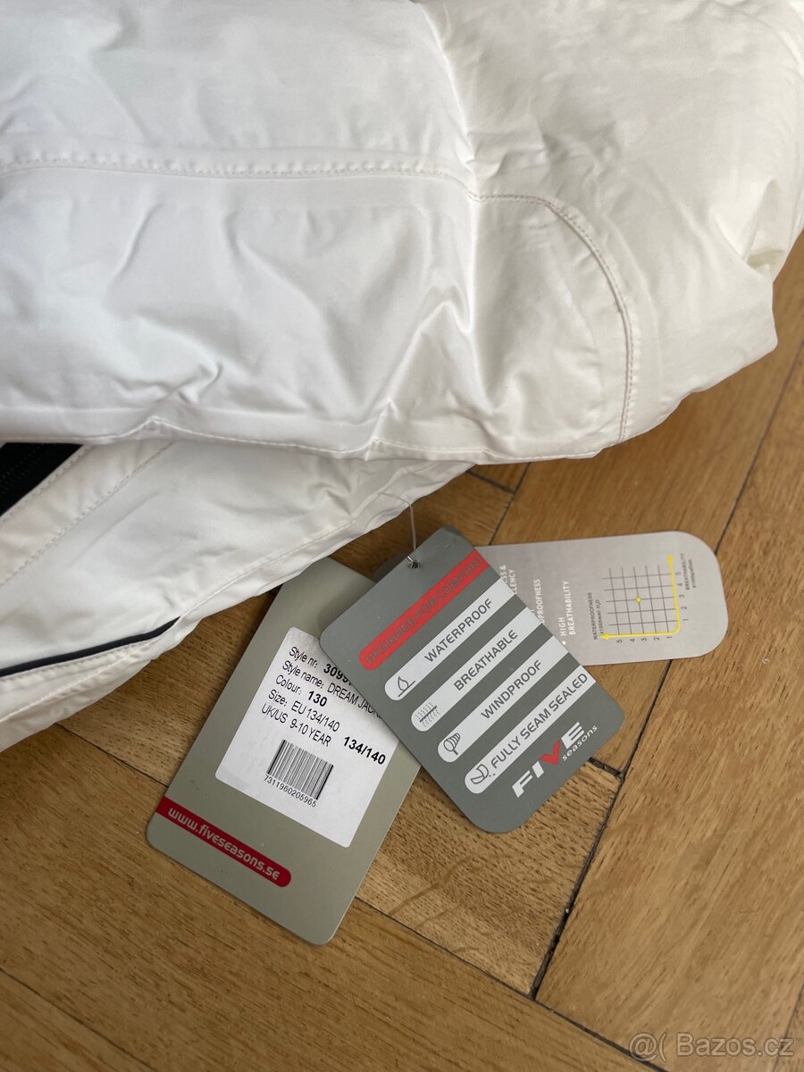 Nová dívčí zimní značková bunda Five Seasons 9-10 let - 9