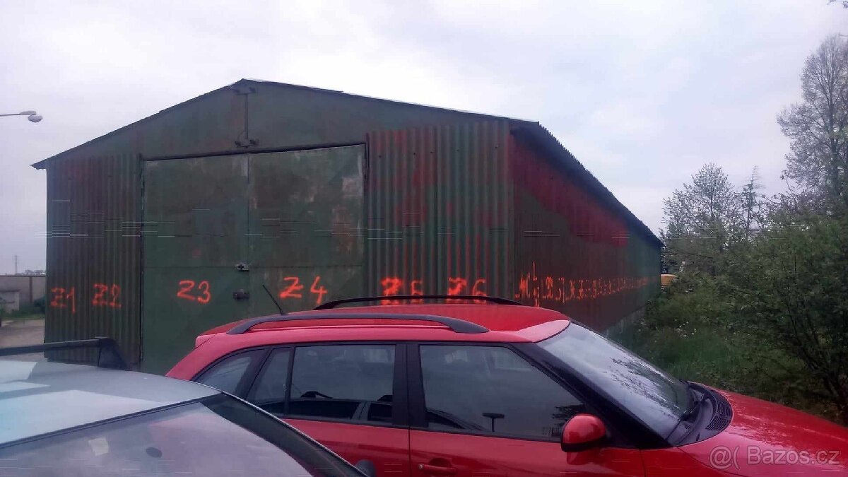 Plechová hala 186m2, 31x6m - 9