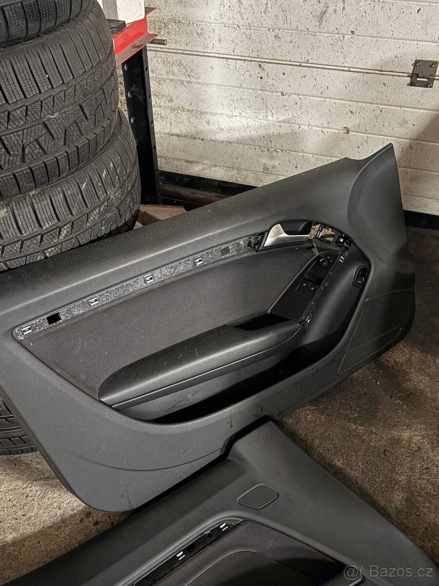 Elektrické látkové sedačky + TAPCE Audi A5 - 9