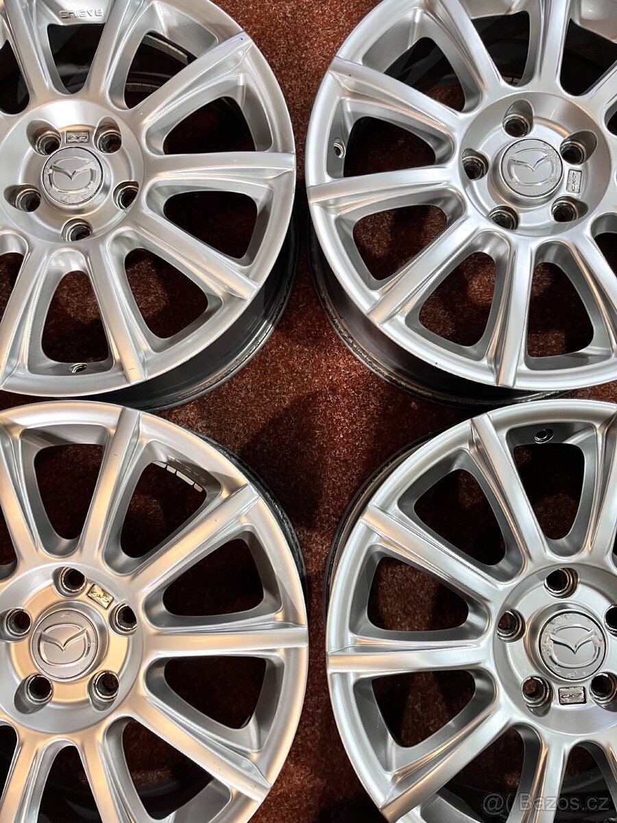 5x114,3 R17 Mazda originál alu disky - ET50 - 9