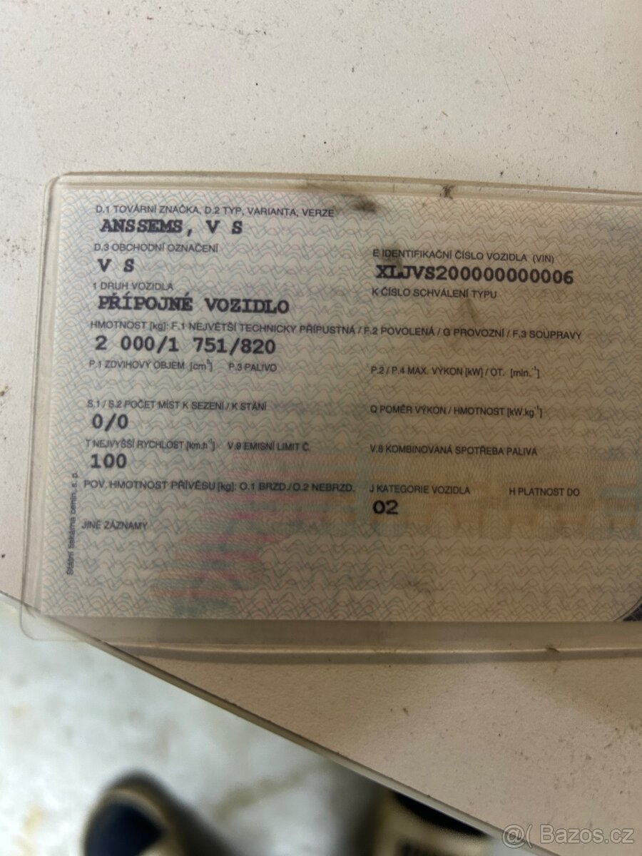 Prodám skříňový přívěs - 9