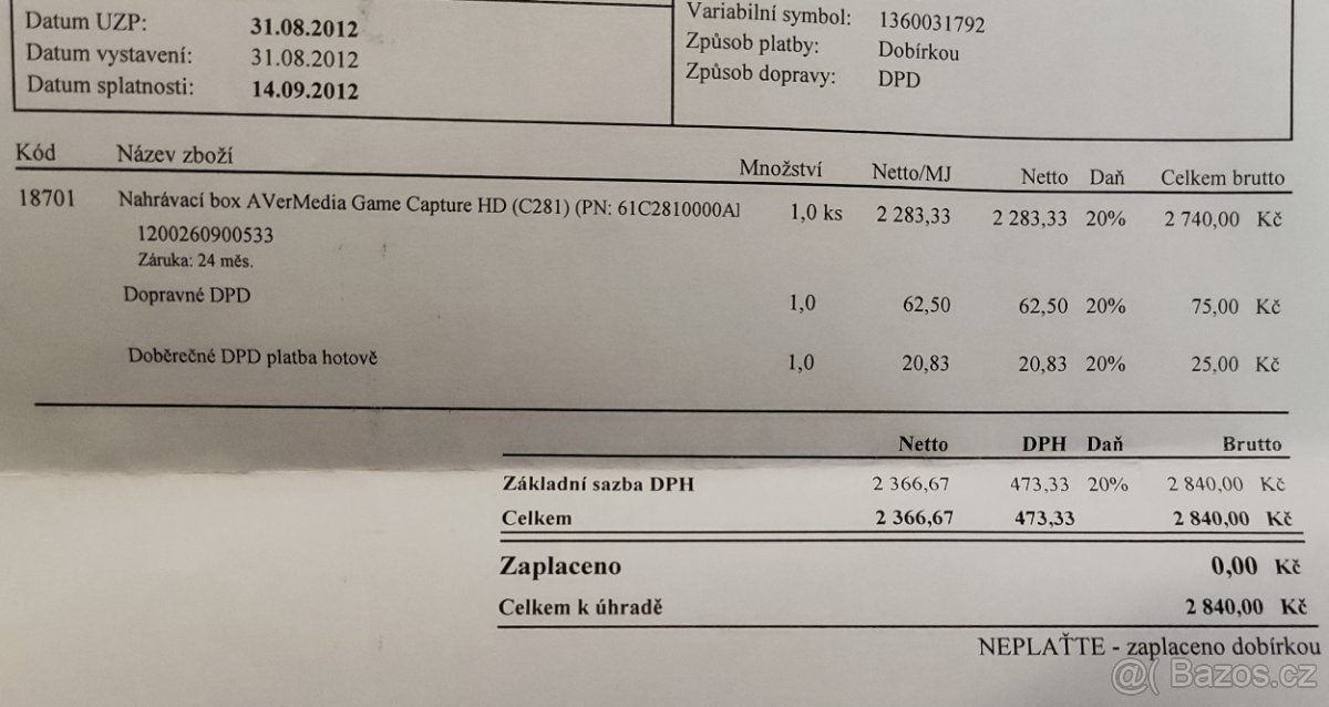 Avermedia Game Capture HD - 9