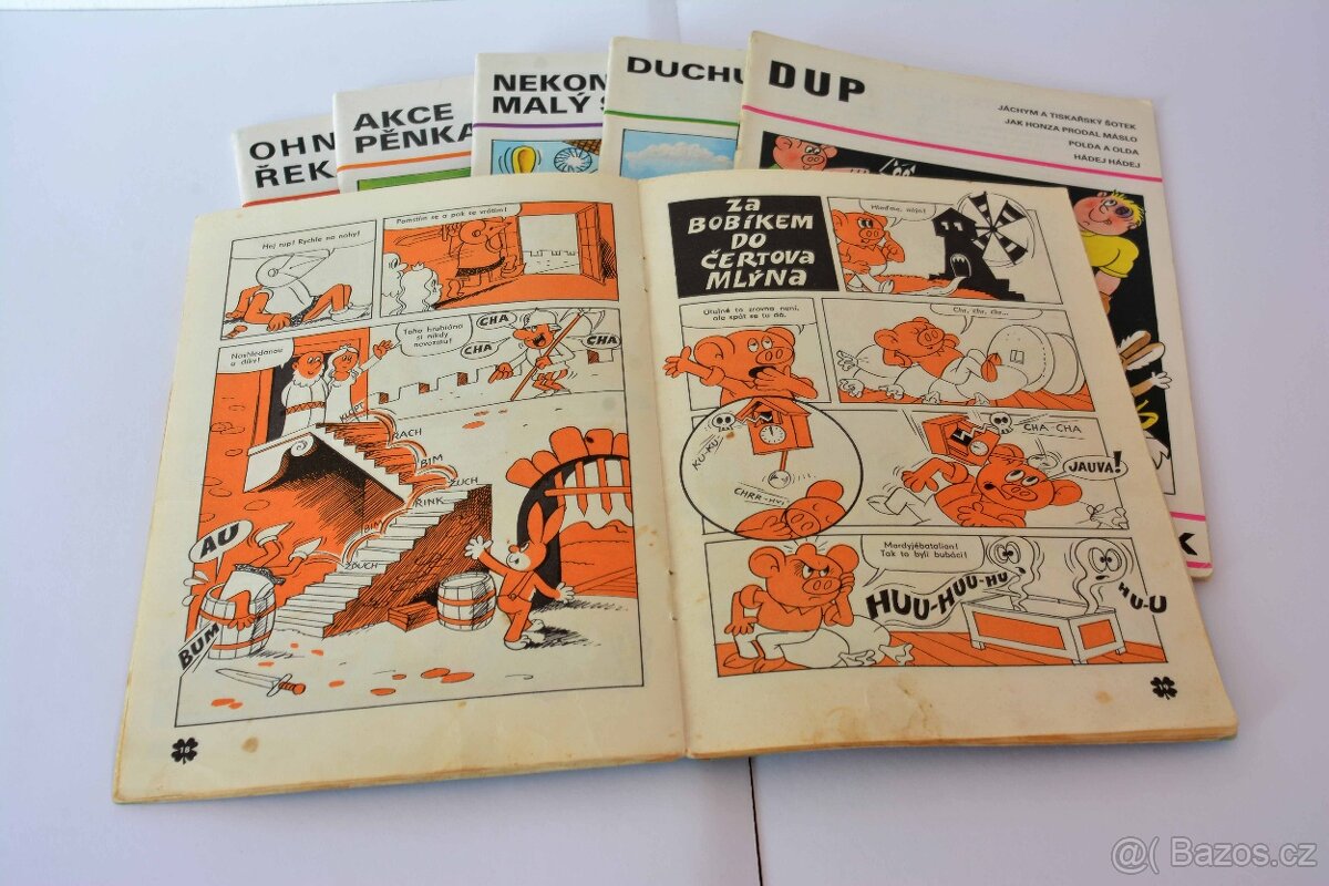 Čtyřlístek č. 8 + 5ks rok 1988 - 9