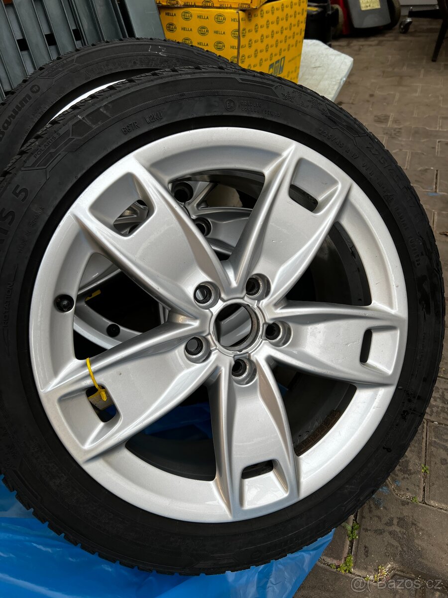 Zimní sada kol Audi A3 8P originální - 9