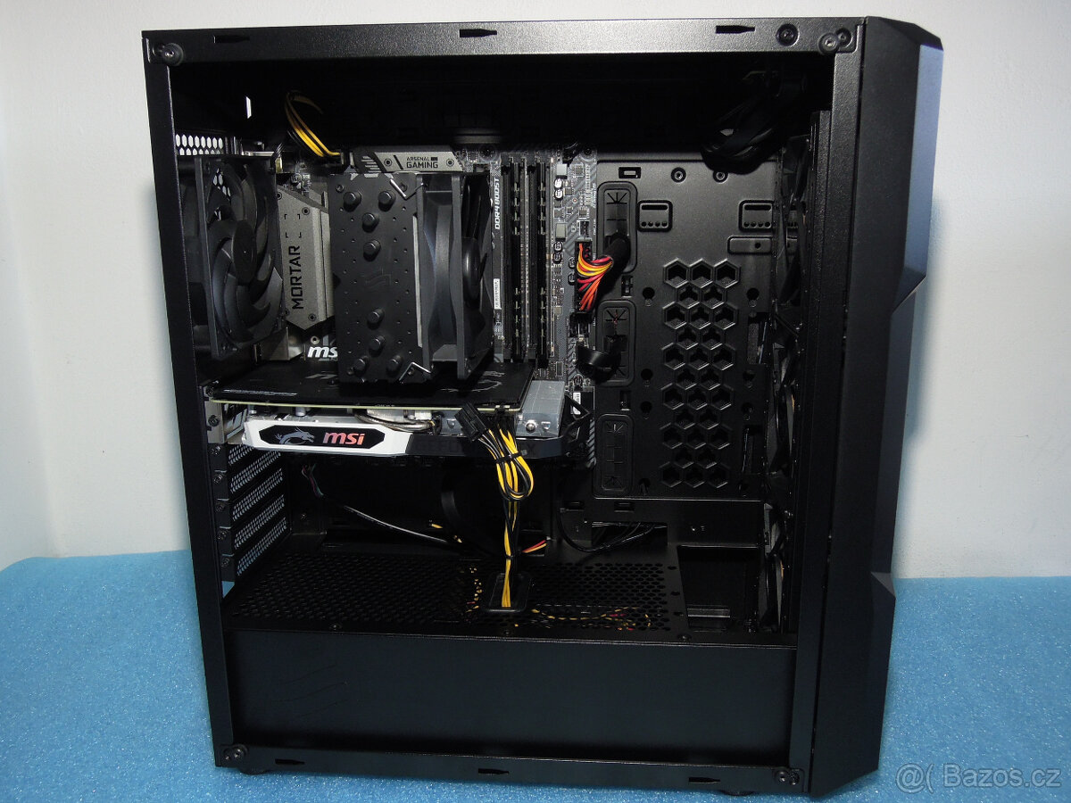 Herní Silentum PC Intel i5-9600K 1TB SSD GTX 1660ti 16GB - 9