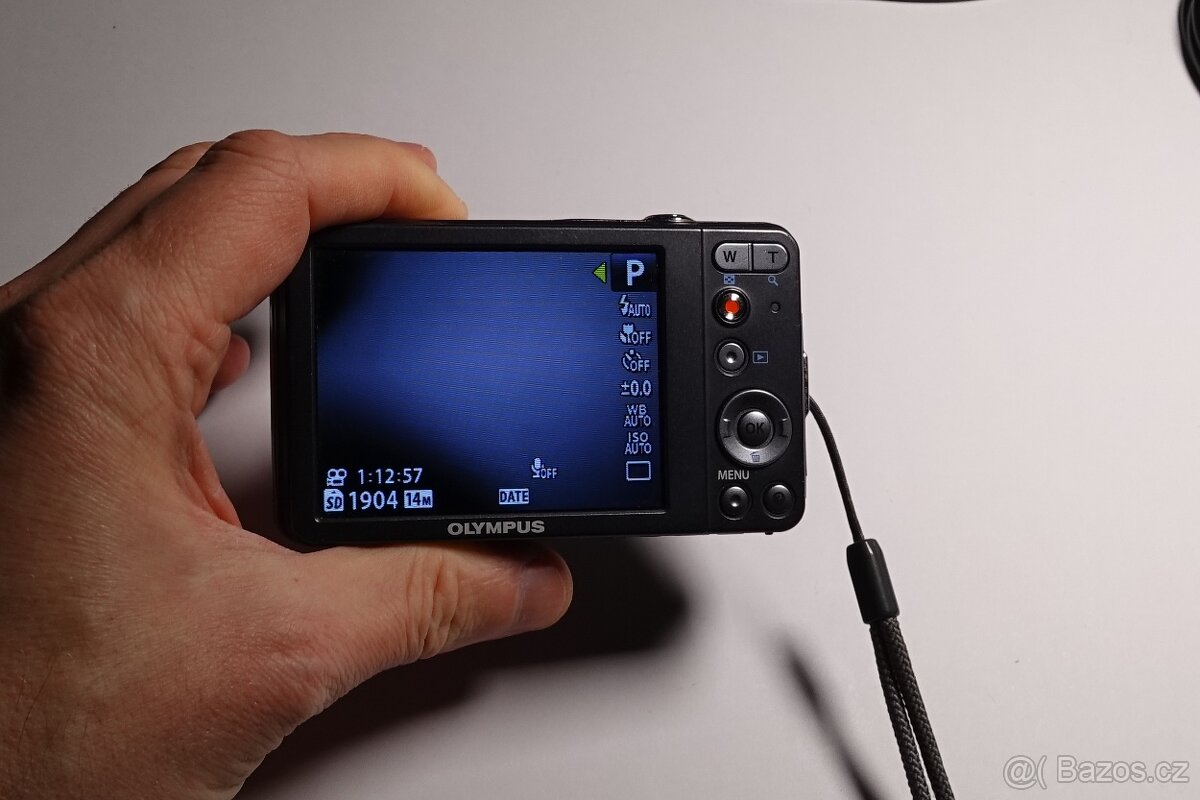 Olympus VG-120 tmavě šedý - 9