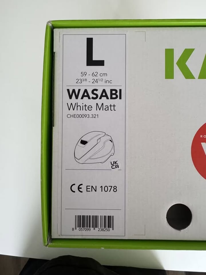 Silniční helma KASK WASABI - velikost L - NOVÁ - 9