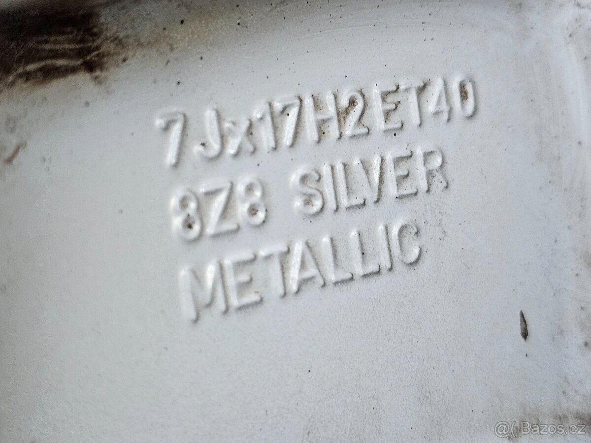 Kola alu zimní Škoda 5x112 Kodiaq R17 7J ET40 Tiguan 565 - 9