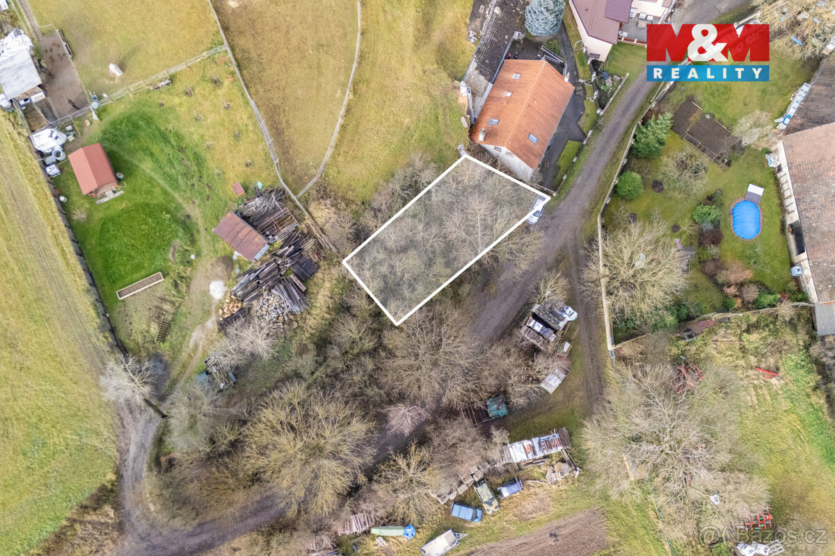 Prodej louky, 234 m², Hředle - 9