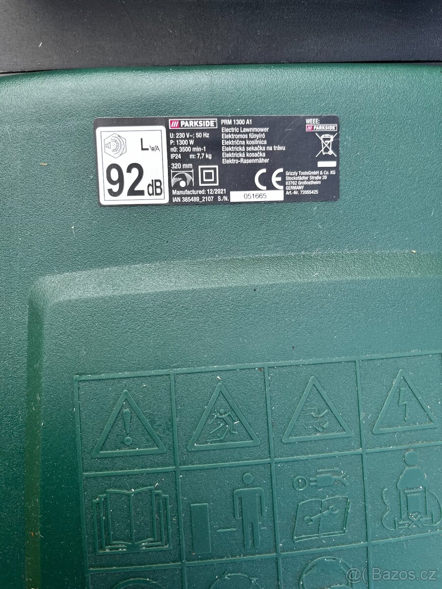 Elektrická sekačka Parkside - 9