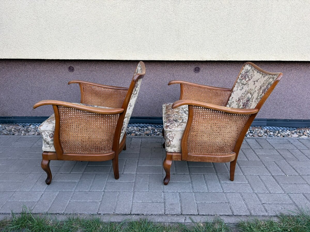 2x staré křeslo - 9