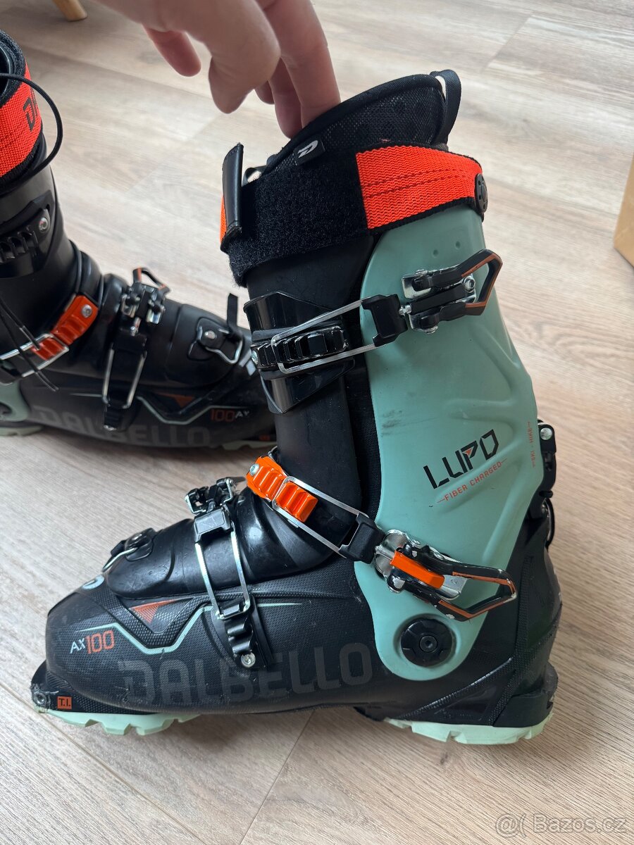 Skialpový set Elan Ripstick + vázání + pásy + boty - 9