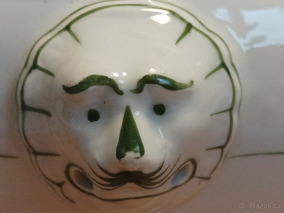 STAROŽITNÁ SECESNÍ PORCELÁNOVÁ MÍSA PIGOIS & JACQUET FRANCIE - 9