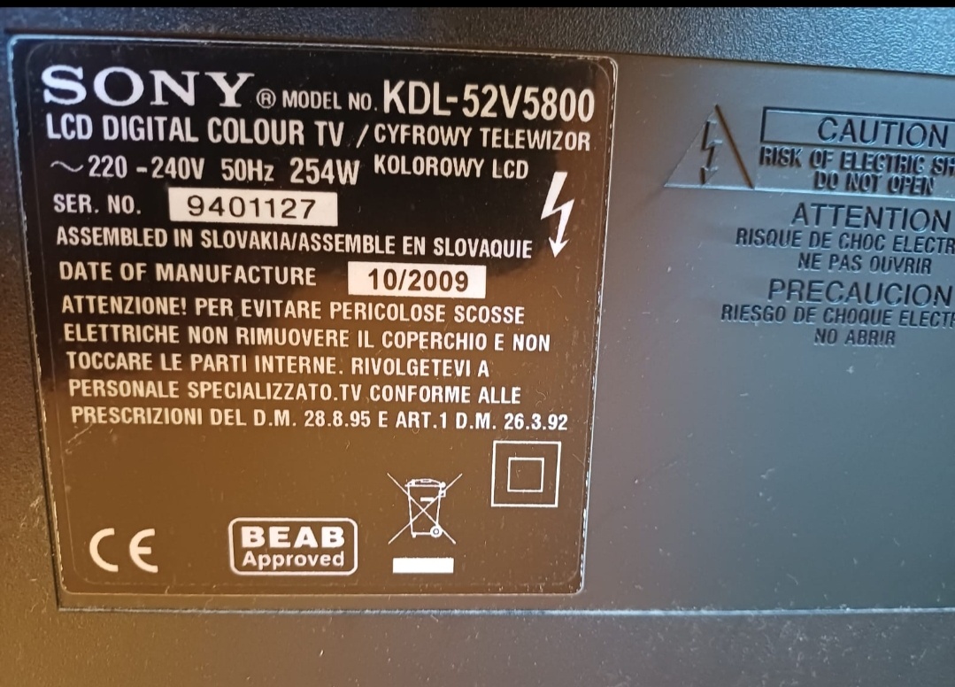 televize Sony BRAVIA KDL-52V5800 s rozšířením na SMART TV - 9