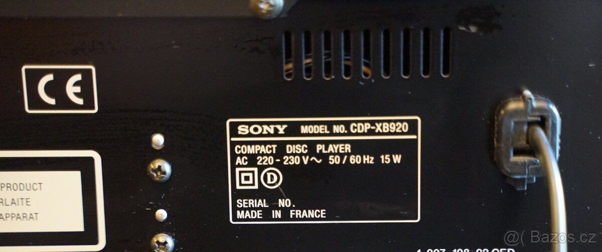 SONY CDP XB 920QS - 9