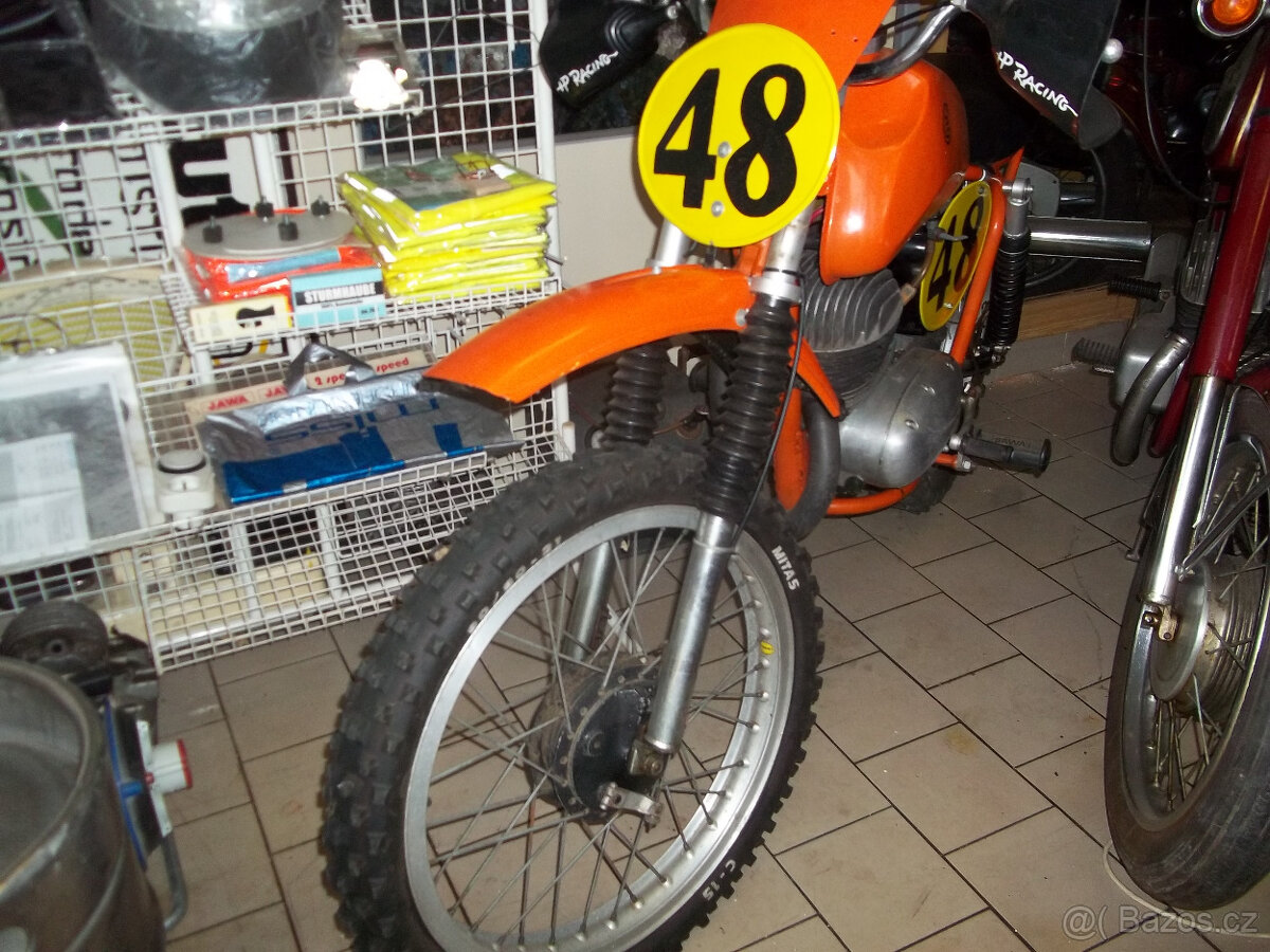 motokára čz 125 ccm dobová - 9